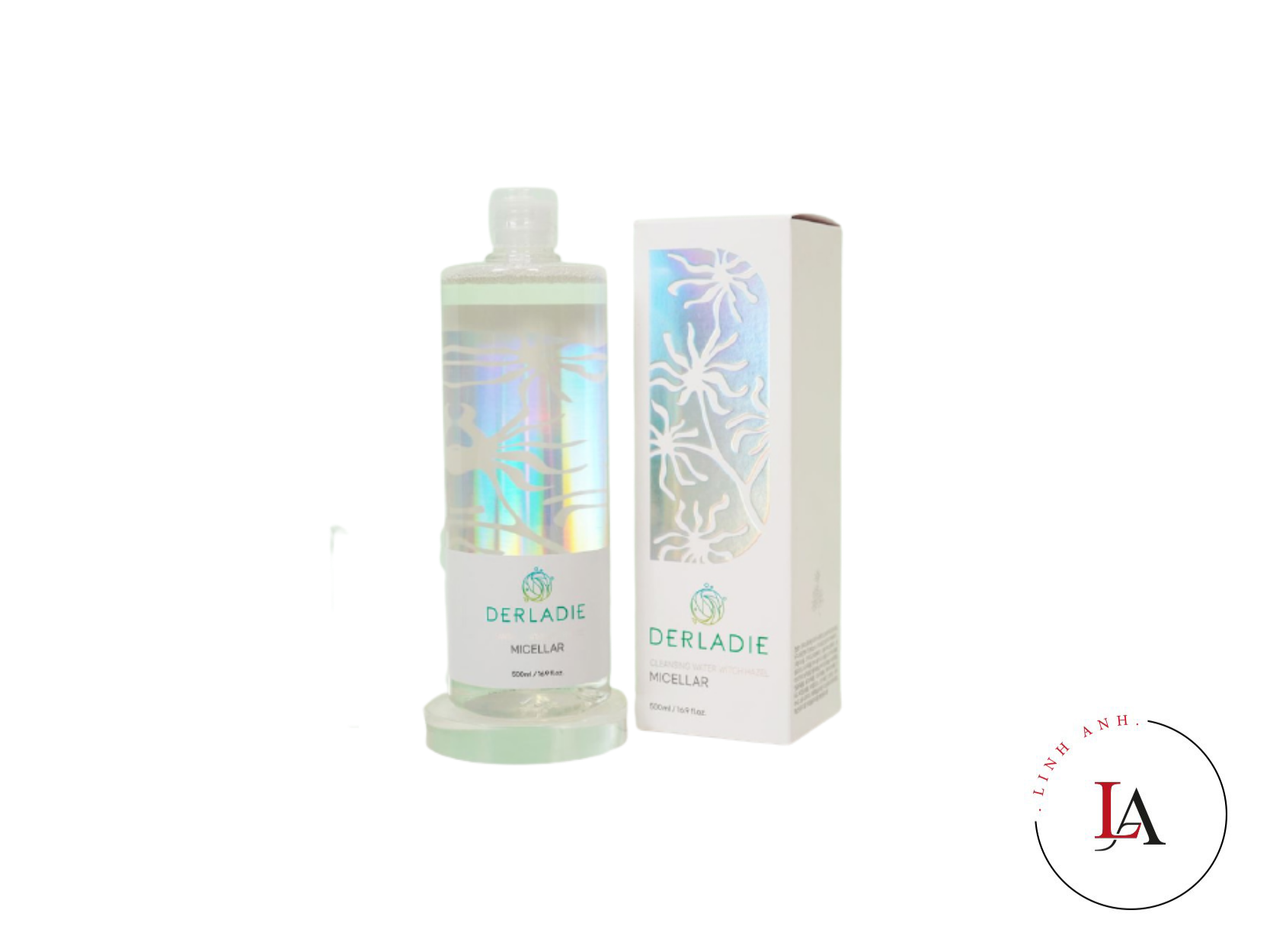 Nước tẩy trang cây phỉ Derladie 500ml cho da dầu, mụn